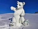 Eisbär , Winter Dekoration
