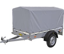 750kg Anhänger mit Plane für Umzug, Urlaub, Transporte