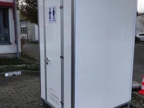 (1) Toilettenkabine nach BG-Richtlinien / Covid-19*/ Langzeitmiete!