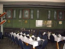 Orient Express Kulisse, Zug, Bahn, Eisenbahn, Bühnendekoration, Orientalisch