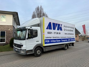 LKW 7,49t Koffer Hebebühne, Lastwagen (7,5-Tonner)