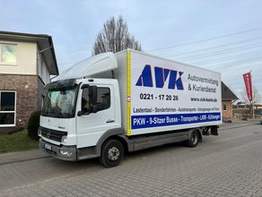 LKW 7,49t Koffer Hebebühne, Lastwagen (7,5-Tonner)