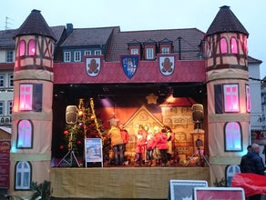 Märchenbühne/Schlossbühne/Türmchenbühne/Schlosstürme/Mittelalterbühne/Bühnensonderkonstruktion