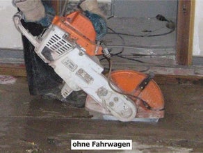 Trennschleifer / Fugenschneider bis 12 / 14 cm Schnitttiefe, Benzingemisch