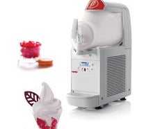Softeismaschine, Frozen Joghurt, Eis, Softeis, Sorbet, Ugolini Minigel Plus