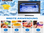 Vermietung Wilprep Kommerzielle Profi Eiswürfelmaschine 73kg/24H - Galerie - Bild 3