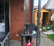 Terrassenheizer/Flammensäule