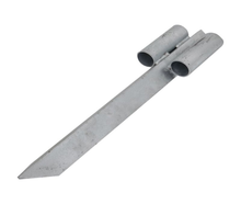 Bauzaun Erdspieß 60cm mieten – Absperrgitter & Zäune