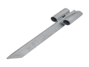 Bauzaun Erdspieß 60cm mieten – Absperrgitter & Zäune