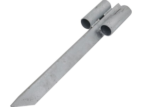 Bauzaun Erdspieß 60cm mieten – Absperrgitter & Zäune