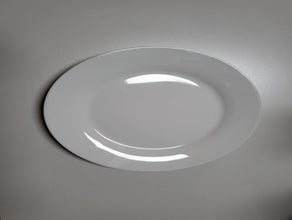 Menüteller ø 24cm "Classic" weiß - Teller