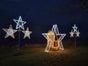 Lichtsterne - 3er Kombination - Weihnachts Sterne - beleuchtete Deko - Galerie - Bild 3