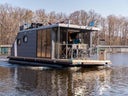 my Seahouse 1 Luxus Hausboote mieten auf der Mecklenburgischen Seenplatte! Führerscheinfrei!