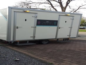 Exklusiver Toilettenwagen Klein
