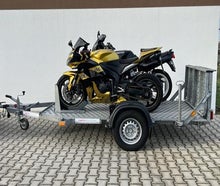 Motorrad-Transportanhänger / Profi Doppel Motorradanhänger 1.300KG