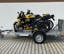 Motorrad-Transportanhänger / Profi Doppel Motorradanhänger 1.300KG