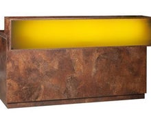 Rosttheke mit Blatt und LED Aufsatz
