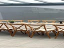 Crossback Stühle mieten in braun Hochzeitsstühle Party - Galerie - Bild 1