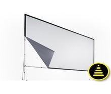 Rahmenleinwand Aufprojektion 650 x 370cm | 16:9 - AV Stumpfl VARIO 64 Leinwand mieten | für gewerbliche Kunden