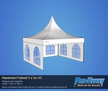 Mastertent Faltzelt 5 x 5m V3