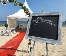 Hochzeits- Tafel / Willkommensschild - Eingangsschild