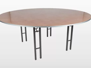 Banketttisch rund, Ø 180 cm