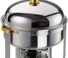 Chafing Dishes rund gold
