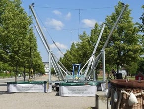 ALL-INCLUSIVE Bungee-Trampolin für 4 Personen