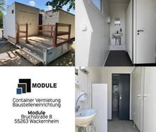 Sanitärcontainer / Toilettencontainer Damen/ Herren/ Unisex 20ft.