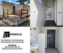 Sanitärcontainer / Toilettencontainer Damen/ Herren/ Unisex 20ft.