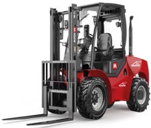 Diesel-Geländestapler mit 3.5 t Hubkraft mieten!