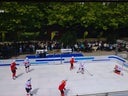 100qm mobile Eisfläche, Eishockeyfläche, Kunsteisbahn, Kunststoffeisbahn, Eisbahn mieten - Galerie - Bild 1