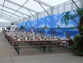 Kulisse Piraten Strand