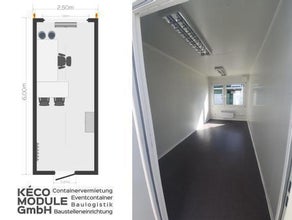 Bürocontainer/ Office Container 20 Fuß/ 16 Fuß mieten