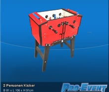 2 Personen Kicker