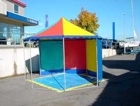 Zelt Circus 3,65m Durchmesser / Zirkuszelt / Zelt Zirkus