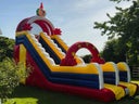 Hüpfburg Mega Riesen Rutsche "Clown" über 7,5 m hoch