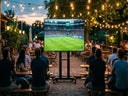 Fernseher mieten (ab € 99): 40-65 Zoll Samsung 4K & QLED ✓ Standfuß inkl. ✓ Messe, Event & Präsentation ✓ HDMI ✓ Kautionsfrei ✓ Versichert
