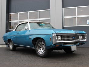 Chevrolet Impala Cabrio '69 | blau mit weißem Verdeck - Ideal für eine Tour