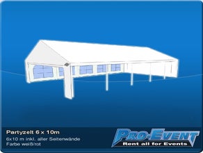 Partyzelt 6 x 10m