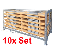 Bierzeltgarniturset 50 cm Gala 10er Set