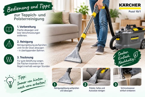 Teppichreiniger in Leipzig mieten