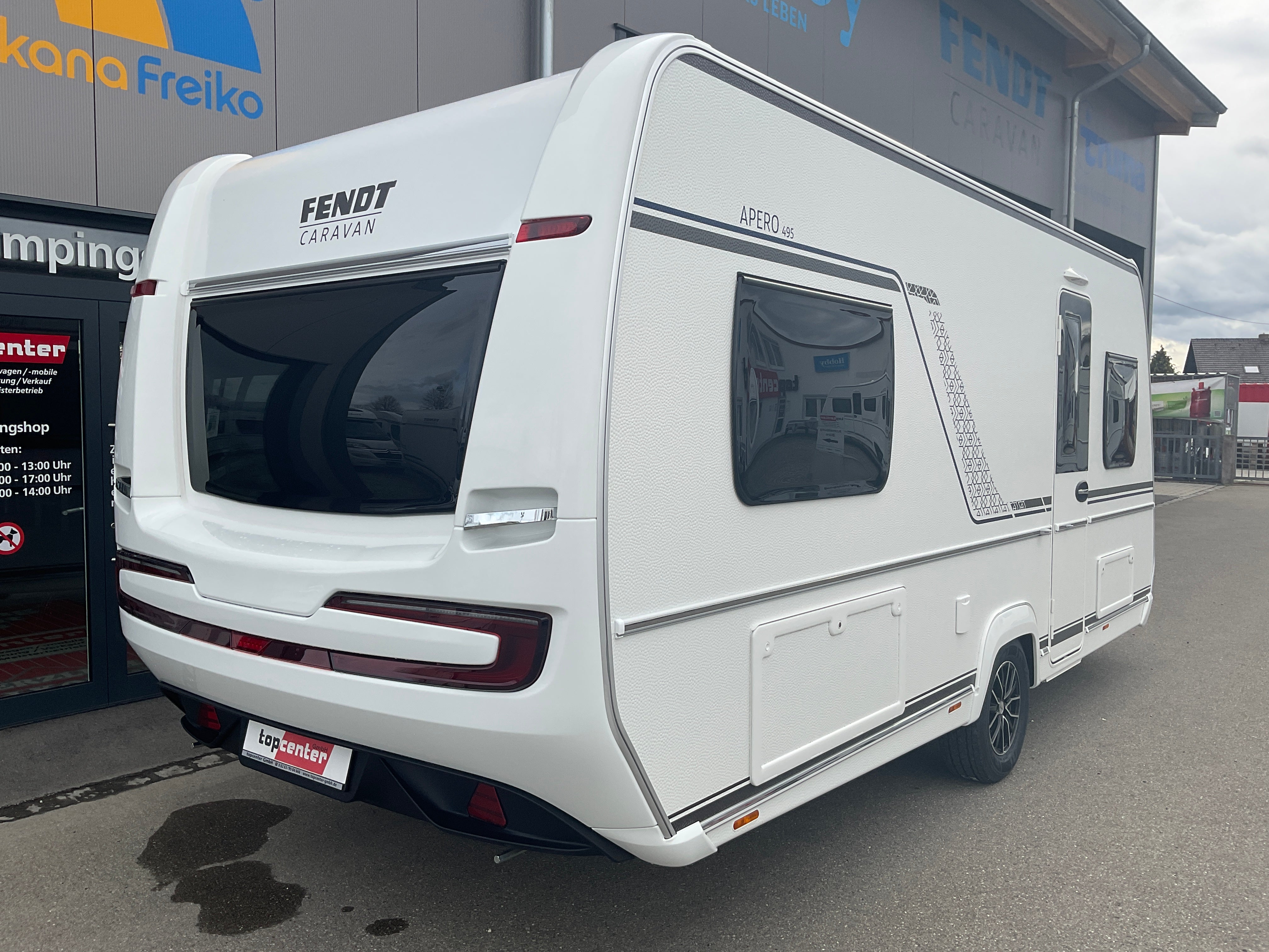 Fendt Wohnwagen Gebraucht Mit Mover Und Einzelbetten