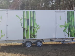 VIP Toilettenwagen - WC-Anhänger - Mobile Toilette