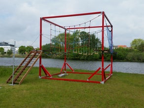 mobiler Kinderhochseilgarten - Klettergarten mieten