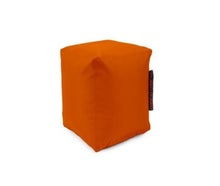 Loungemöbel, Sitzsack - Würfel für innen/außen- orange