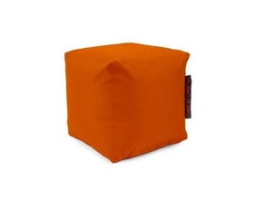 Loungemöbel, Sitzsack - Würfel für innen/außen- orange
