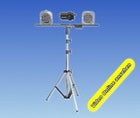 Showtec  LED Lichtanlage mit Chaotic LED Effekt und 2x RGB Spots