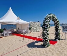 Heiraten auf der Insel Usedom, Hochzeit, Hochzeitdekoration, Strandhochzeit