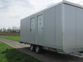 Toilettenwagen zu vermieten / WC Wagen / Winterfest